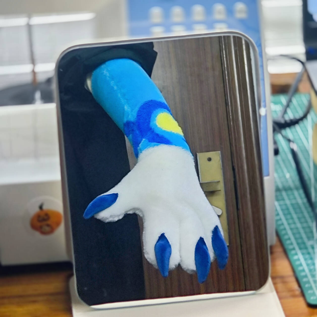 爪子工艺作品1